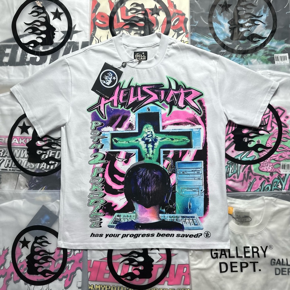 Hellstar Online T-shirt โWhiteโ